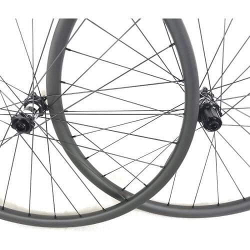29er MTB XC 30mm asymmetric BOOST TUBELESS wheels 24mm deep straight pull carbon clincher wheelset 25mm 110 142 148 11s XD 12s