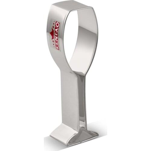 KENIAO Champagne Glass Cookie Cutter For Wedding Party - 8 x 11 cm - Biscuit / Fondant / Pastry Cutter - Stainless Steel