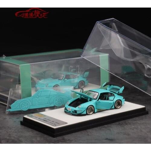PGM 1:64 RWB Porsche 911 993 Diecast Collection of Simulation Alloy Car Model Children Toys