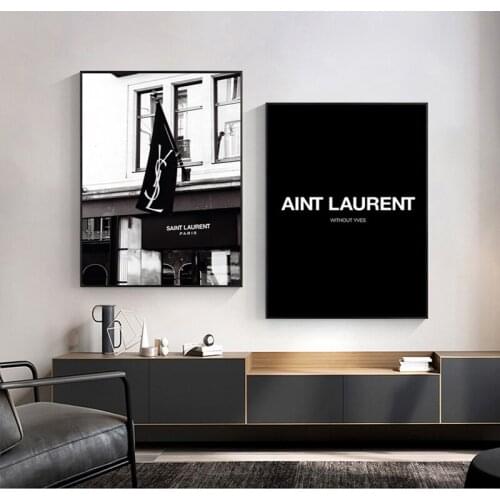 Fashion Poster Paris Architecture Black and White Photo Wall Art Canvas Painting Nordic Posters and Prints Room Living Room Wall