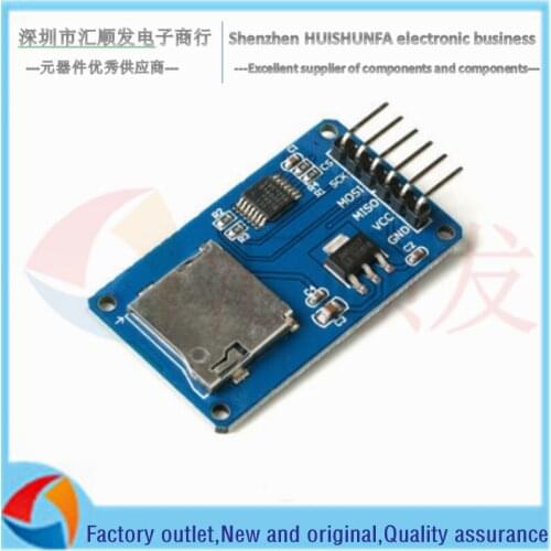 Micro SD card module TF card reader/writer SPI with level conversion chip