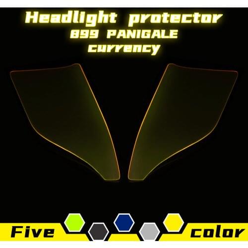 Motorcycle Accessories Headlight Protector Cover For 899 Panigale 2014 2015 2016 2017 2018 Screen Lens Round lamp protection