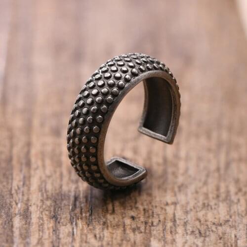 Men Ring, Stainless steel Dot Band ,Men Jewelry
