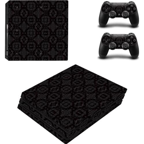 Rune Style PS4 Pro Skin Sticker for Sony Playstation 4 Pro Console & 2 Controllers Decal Vinyl Protective Skins Style 1