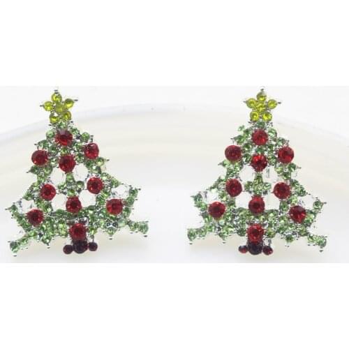 New 5pcs/lot 25m*22mm Rhinestone Buckle Christmas Tree Decoraion Invitation Ribbon Jewelry Accessory Decorative Deduction Diy