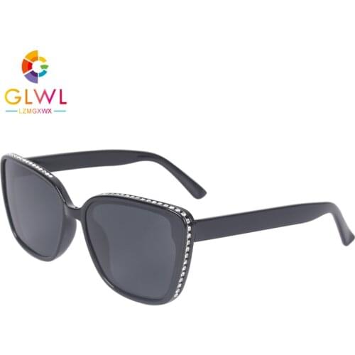 Sunglasses Women 2021 New Brand Design Sun Glasses Polarized Ladies Driving Shades Vintage Rhinestone Eyewear Female Cat Lenses
