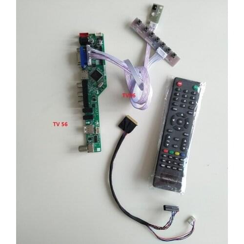 DIY Controller board Panel for N140FGE-LA2/N140FGE-L32/N140FGE-L31 1600X900Screen display VGA monit LVDS LED 40PIN 14.0"
