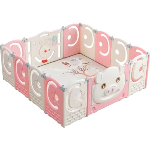 Portable Baby Fence Indoor Playground Park Kids Safety Guardrail Children Babies Playpen Game Piscina Bebe Baby Furniture BE50BP