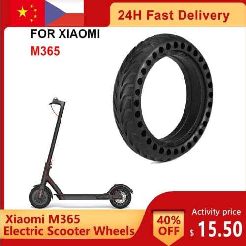 For Xiaomi M365 Electric Scooter Wheels 8.5 Inches Tires Replacement Tyre Explosion-Proof Front or Rear Honeycomb Solid Tires