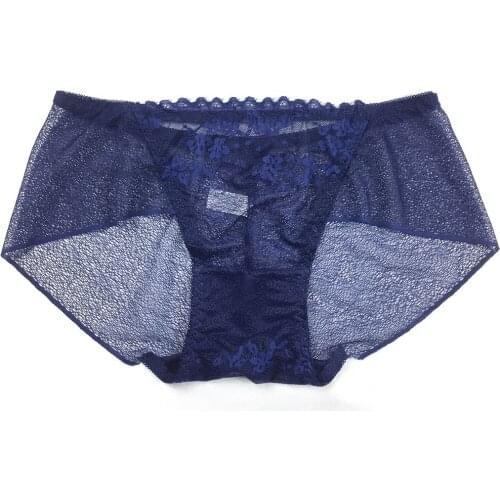 Sexy lace panties for women without trace breathable sexy hip low waist triangle panties for women 295