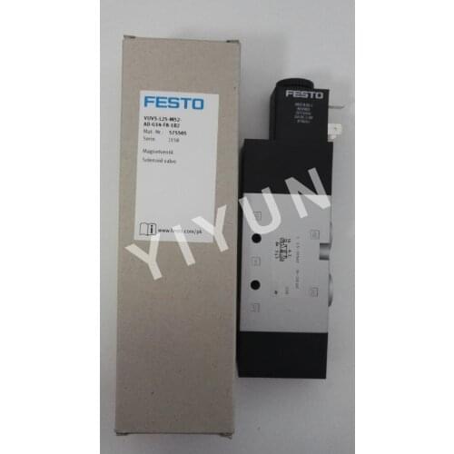 VUVS-L30-B52-D-G38-F8-1B2 575613 VUVU-L25-M52-AD-G14-F8-1B2 575505 VUVS-L25-M52-MZD-G14-F8-1B2 575514 FESTO Solenoid valve