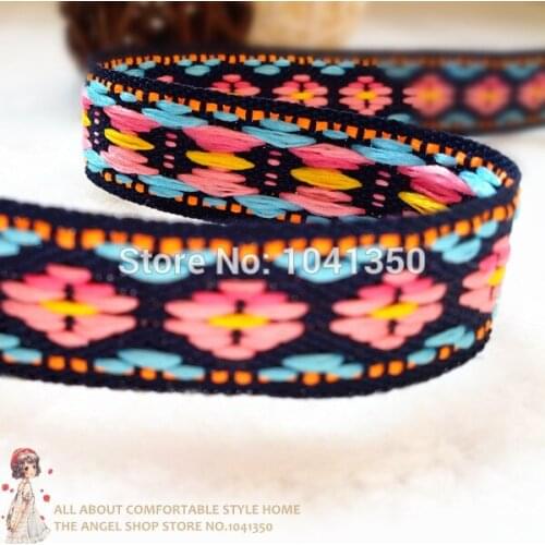 1/2"12mm 20yards/lot Zakka Handmade Accessories Ribbon Laciness Woven Jacquard Ribbon Free shipping