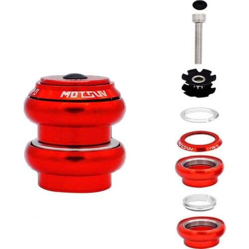 1 Set Bike Headset Lightweight Anti-corrosion High Strength Premium Bike Stem Cover Set for MTB