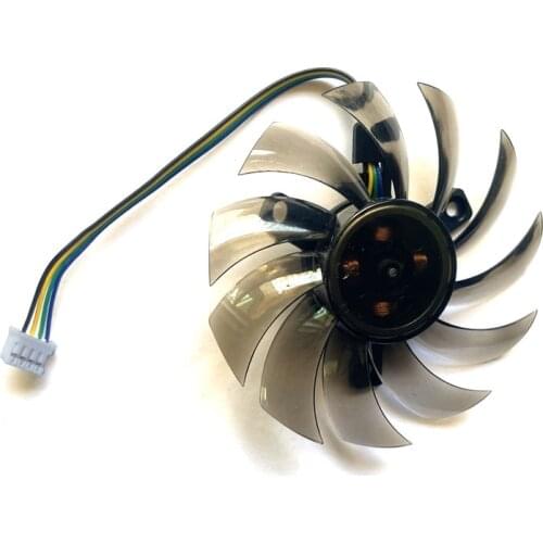 75mm 4pin T128010SU GA81S2U GTX970 GPU Cooler Fan For ZOTAC GTX 660Ti 650Ti BOOST Gigabyte GTX670 Graphics Card Cooling Fans