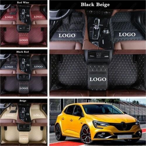 Car Floor Foot Mats Suitable for Renault Koleos Megane Laguna Latitude Kadjar Duster Fluence Scenic Captur Talisman Espace Logan