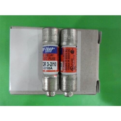 Free shipping 5pcs ATQR 3-2/10 AMP TRAP 10X38 faray ceramic fuse 3.2A delay