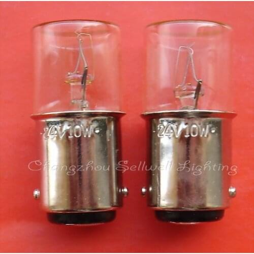Free Shipping New!miniature Lamp Bulb 24v 10w Ba15d A655