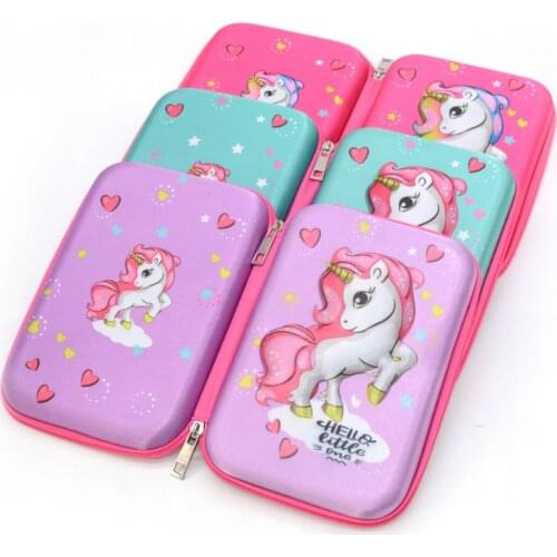 Pencil Case School Supplies Material Escolar Back To School Estojo Unicorn Trousse Scolaire Stylo Kawaii Pencilcase Cute Box