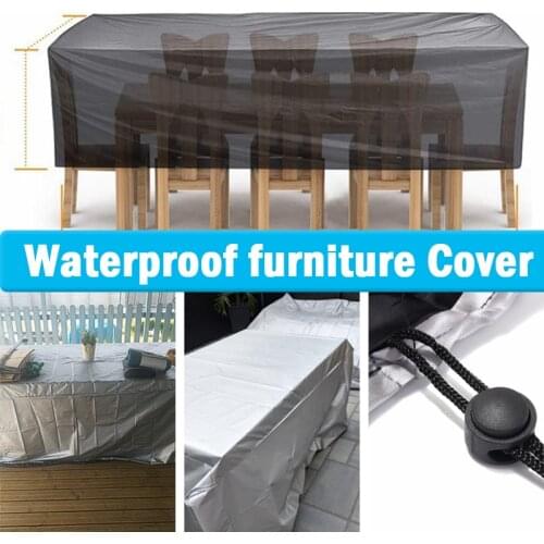 72Sizes Furniture Covers Sofa Table Chair Dust Proof Cover Anti-UV Oxford Fabric Waterproof Outdoor Garden Patio Furniture Cover