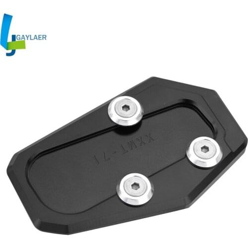 For BMW R1200RT 2014 2015 motorcycle Side Stand Enlarger Plate Pad kickstand Extension cover