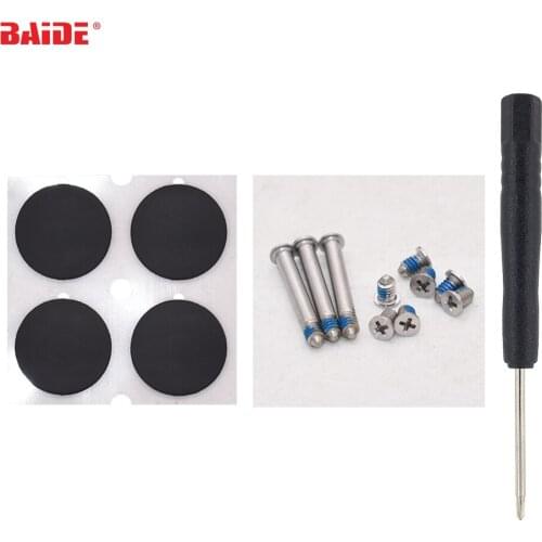 For Pro A1278 A1286 A1297 Air A1465 A1466 A1369 A1370 Retina A1398 A1425 A1502 Rubber Feet Bottom Screws Screwdriver 100pcs/lot