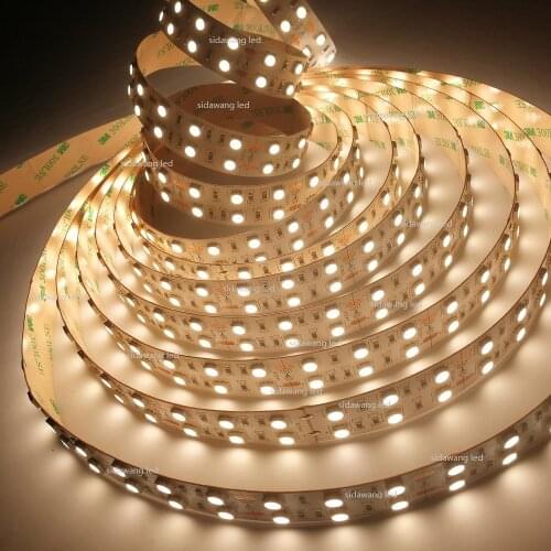 CRI>95 High Brightness Double Row SMD5050 120LEDS/M 2800K-7500K , led strip 5050 light ,20mm PCB,20-22lumen per Led