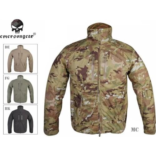 EMERSON SoftShell Windbreaker Jacket Breathable perspiration Combat Tactical Jacket EM6810