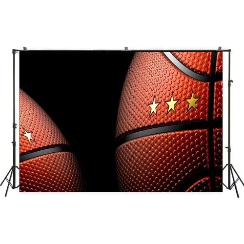 Basketball Backdrop Boy Sports Grad Birthday Party Banner Indoor Outdoor Photography Background Scene Setter Video Mural Posters