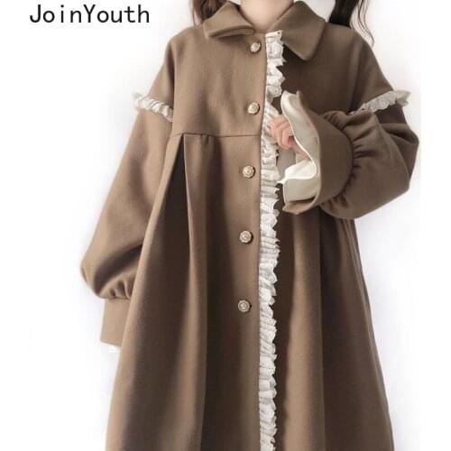 JoinYouth Women's Wool Coats