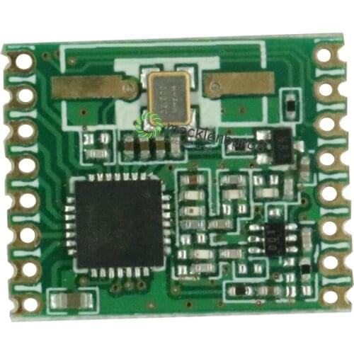 RFM69HW 868Mhz Transceiver Module High Integrated HopeRF Wireless 868S2 Module SPI 1.8-3.6V DC 0-800M Distance