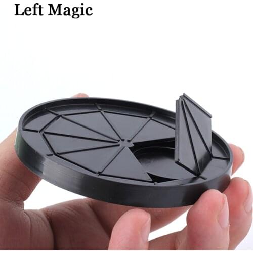 Coin Coaster Magic Tricks Coin Into Cup Money Magic Props Close Up Magic Accessories Stage Fun Illusions