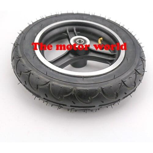 Newset 10inch tire wheel 10x2.0 54-152 tyre inner and outer tire aluminum rims hub for electric scooter balancing car