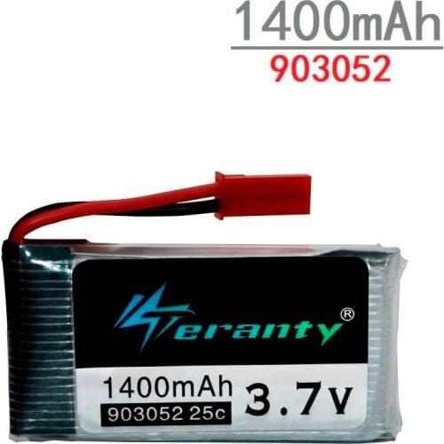 Upgrade 1400mAh 3.7v lipo Battery for Syma X5 X5S X5C X5SC X5SH X5SW M18 H5P HQ898B HQ859B H11D H11C T64 T04 T05 F28 F29 T56 T57