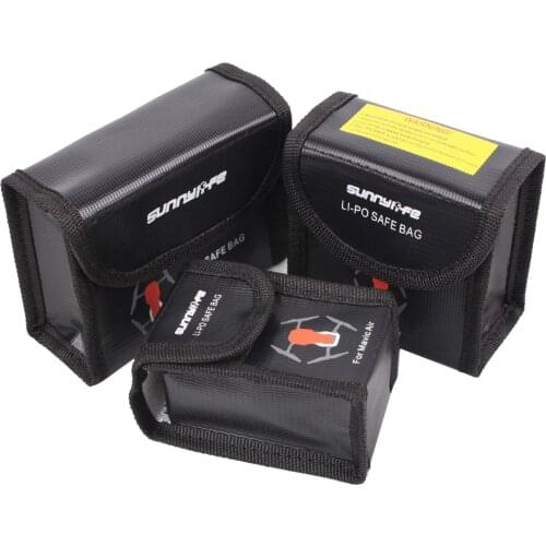 Lipo safe bag Fire Retardant LiPo Battery Portable Safety Fireproof Bag Handbag Box For DJI Mavic Air Quadcopter Helicopter