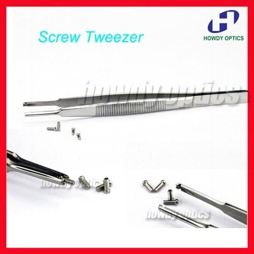 Free Shipping A48A Optical Screw Tweezer Professional Glasses Screw Tweezer