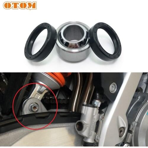 OTOM Motorcycle Rear Shock Absorber Lower Fisheye Bearing Oil Seal Kit For KTM EXC SX XC XCF HUSQVARNA FE FX TC 250 450 350 525