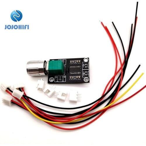 PAM-8406 5W+5W Class D Digital Power Amplifier Board 5V Power Supply Dual Channel Stereo 2*5W with Volume Adjustment Switch