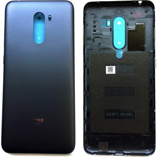 BINYEAE Plastic Battery Cover For Xiaomi Pocophone F1 задний корпус Rear Housing Back Case