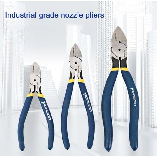 5/6/7 Inch Diagonal Cutting Pliers Wire Stripping Tool Side Cutter Cable Burrs Nipper Electricians DIY Repair Hand Tools