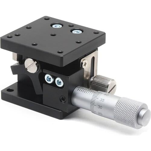 Z axis 40*40mm/60*40mm/90*90mm Displacement Lift Stage Manual fine tuning platform Cross rail Sliding Table LZ40/60/90