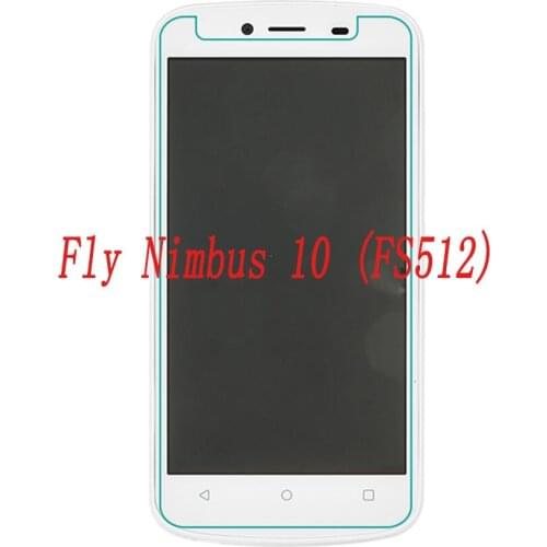 Smartphone Tempered Glass for Fly Nimbus 10 FS512 9H Explosion-proof Protective Film Screen Protector cover phone