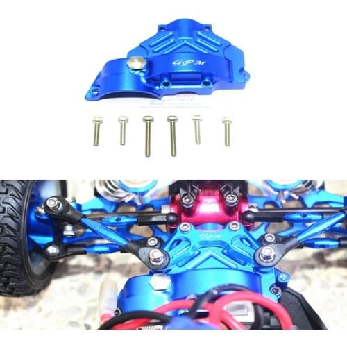 The protective cover of the main tooth in the middle of the aluminum alloy is suitable for AXIAL YETI JR AX90052 AX90069-piece