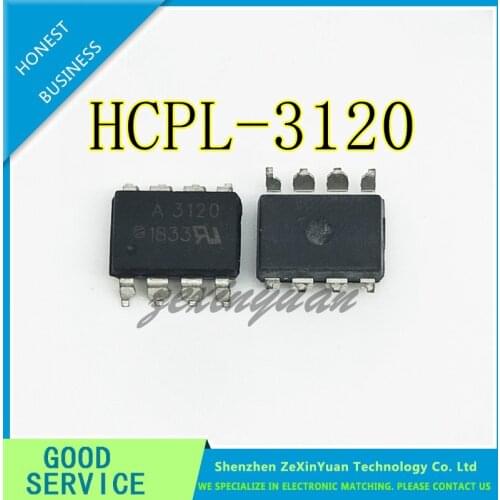 10PCS HCPL3120 SOP8 HCPL-3120 SOP A3120 SOP-8 SMD
