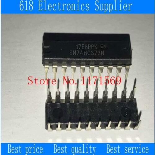 100% New 10pcs/lot SN74HC373N SN74HC373 74HC373 DIP20