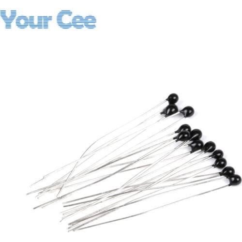 20pcs Thermistor NTC-MF52-103/3435 10K ohm 1% Thermal Resistor Temperature Sensor