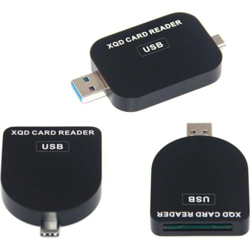 For Nikon D4 D5 D500 for Sony Camera XQD Card Reader 2 in 1 USB3.0 Type C A to XQD Card Adapter
