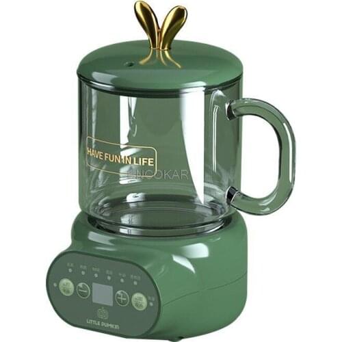 220V Health Preserving Cup Automatic Ceramic/Glass Electric Stew Cup Slow Cooker Cup Heater Mug Warmer Tea Maker Insulation 360W