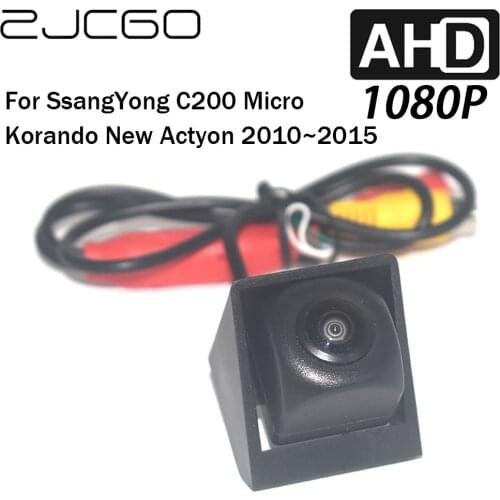 ZJCGO Car Rear View Reverse Backup Parking Reversing Camera for SsangYong C200 Micro Korando New Actyon 2010~2015