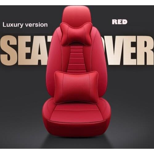 Custom cowhide car seat cover for Chevrolet Spark Cruze Captiva Camaro orlando Equinox Cavalier Malibu car accessories styling