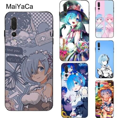 MaiYaCa Anime Zero Rem Collage Case For Huawei Honor 10i 9 10 Lite 20 Pro 7A Pro 7C 8A 8C 8S 8X 9X Y7 Y9 Y6 2019 Nova 5T
